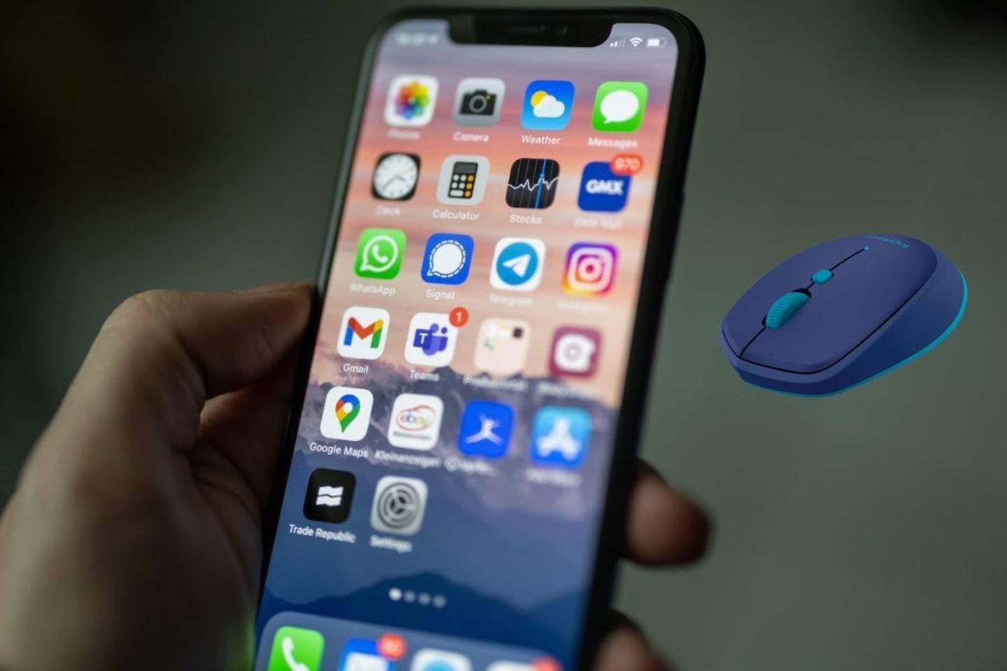 Cómo conectar y usar un ratón con el iPhone