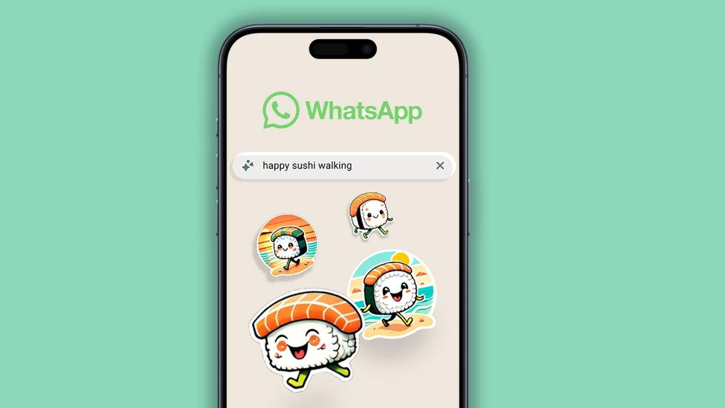 WhatsApp ja permet crear adhesius amb IA: així és com es fa