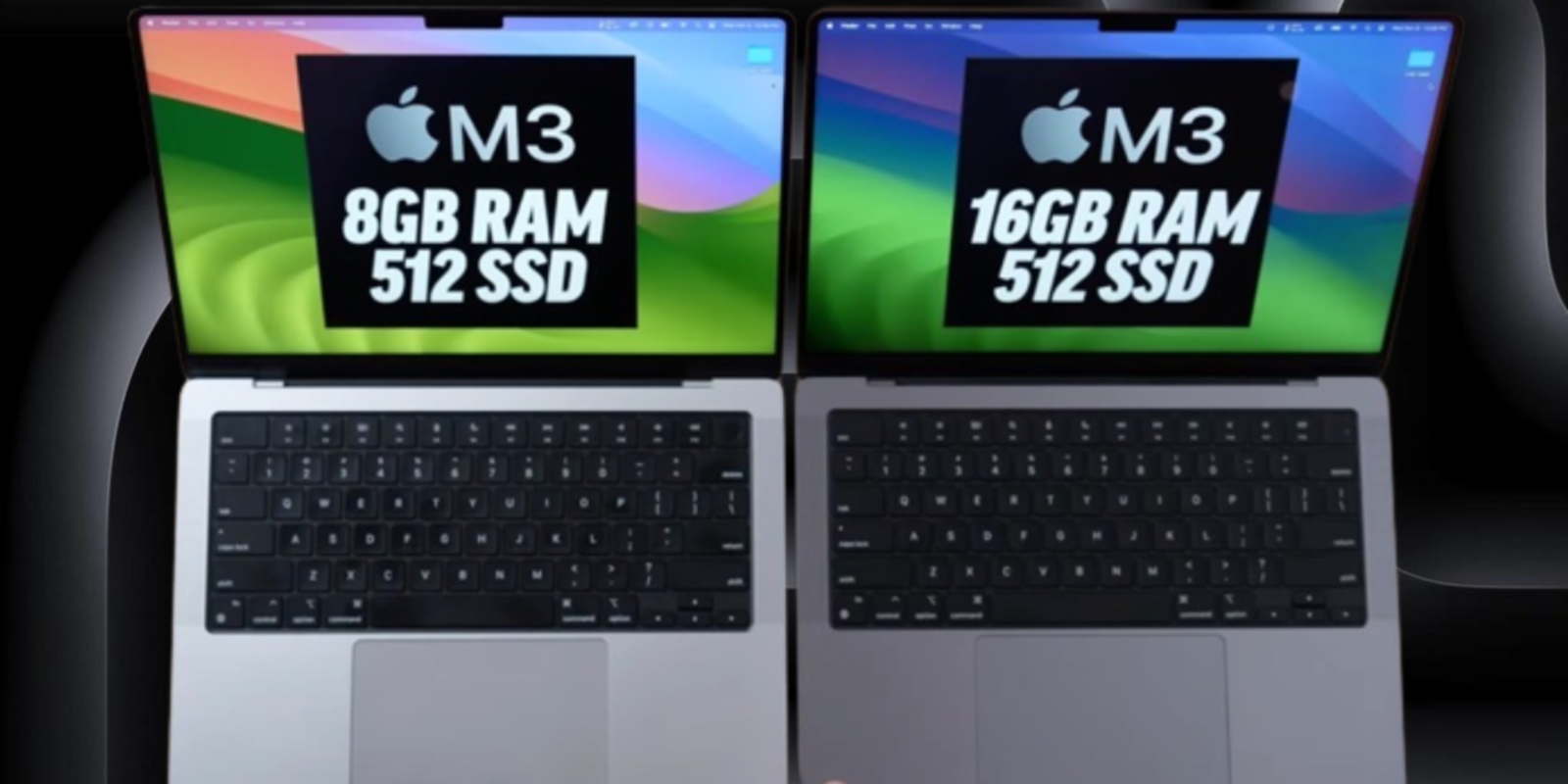 Este test muestra la enorme diferencia entre un MacBook Pro con chip M3 de 16 GB de RAM y uno de 8 GB