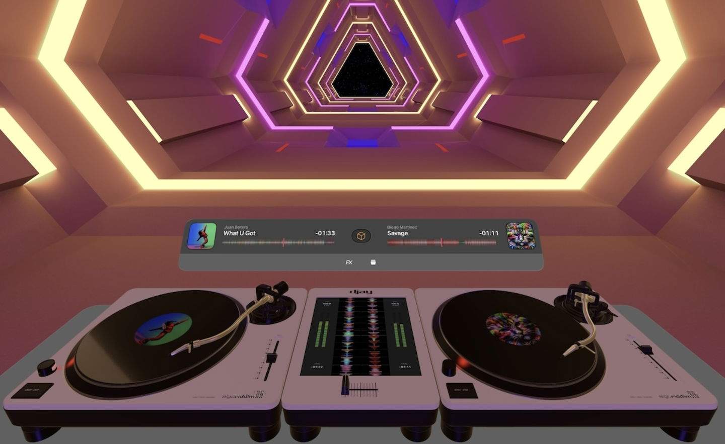 Les Apple Vision Pro et convertiran en un DJ de la forma més realista