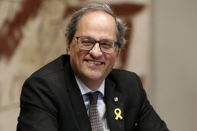 Quim Torra a la Reunió de Govern - Efe Quim Torra a la Reunió de Govern - Efe