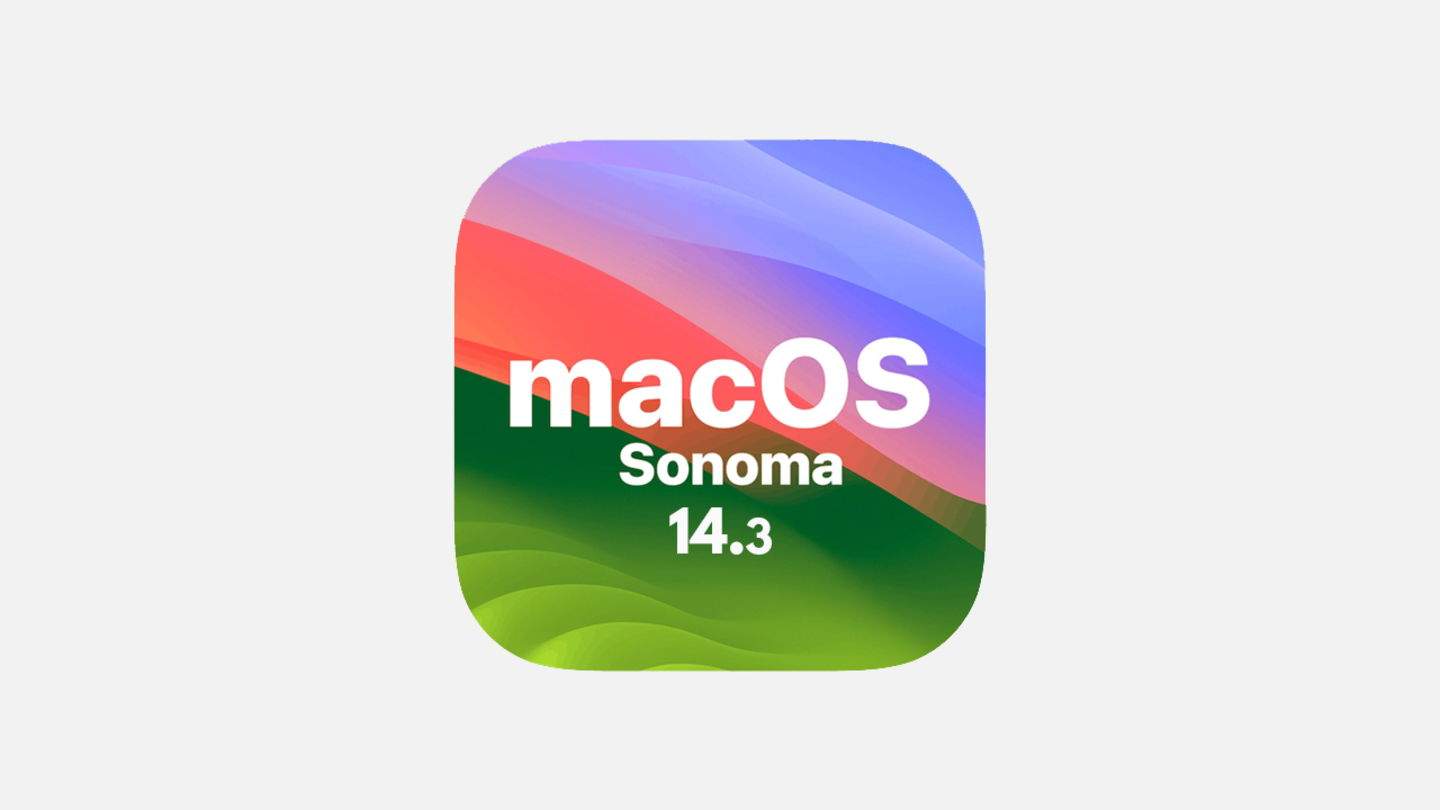 macOS Sonoma 14.3 ja està disponible per descarregar en equips Mac compatibles
