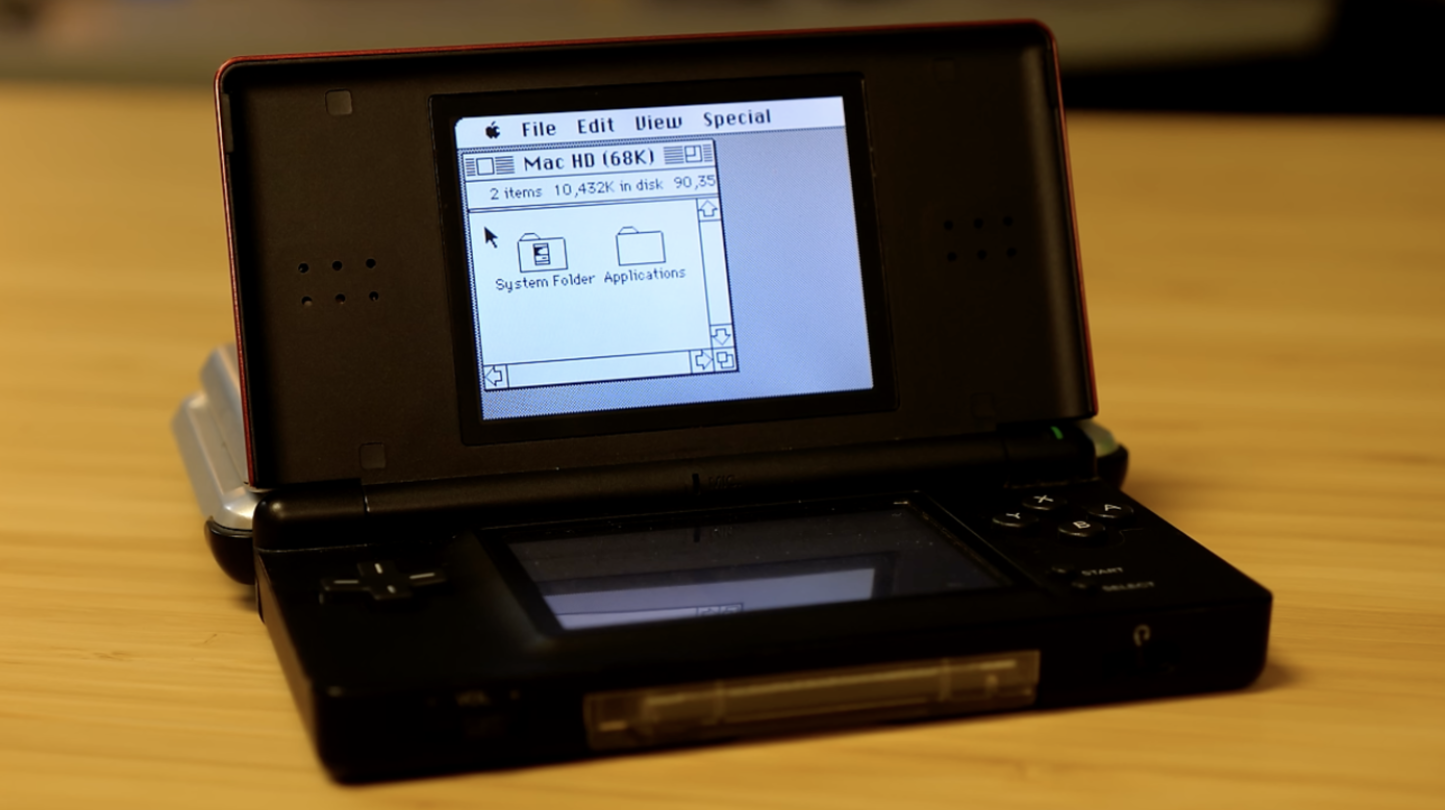 Algú ha aconseguit instal·lar macOS en una Nintendo DS