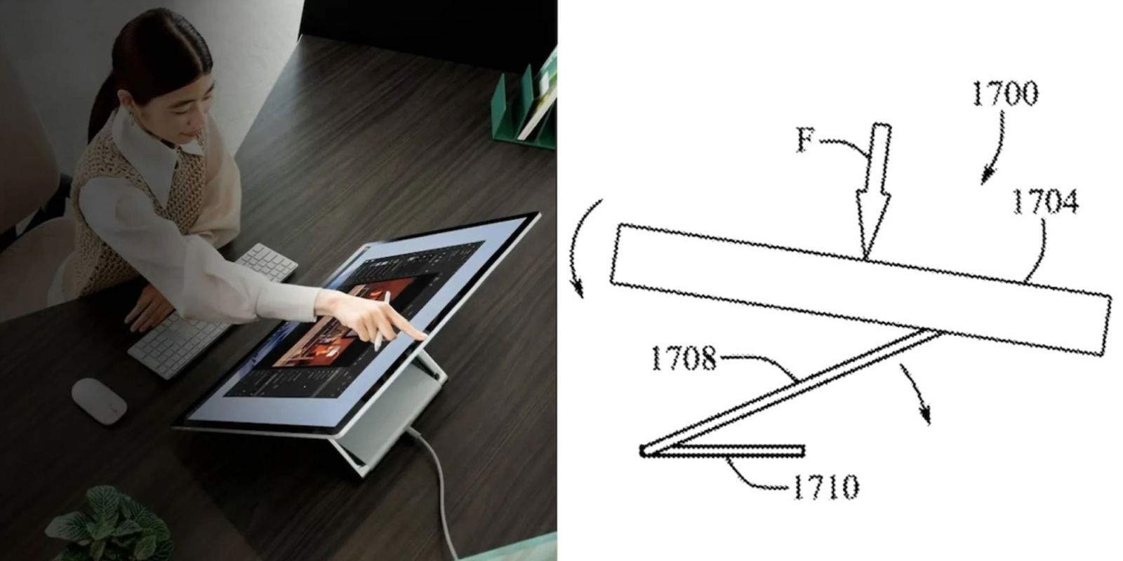 Apple ha patentado un iMac con pantalla táctil similar al Microsoft Surface Studio