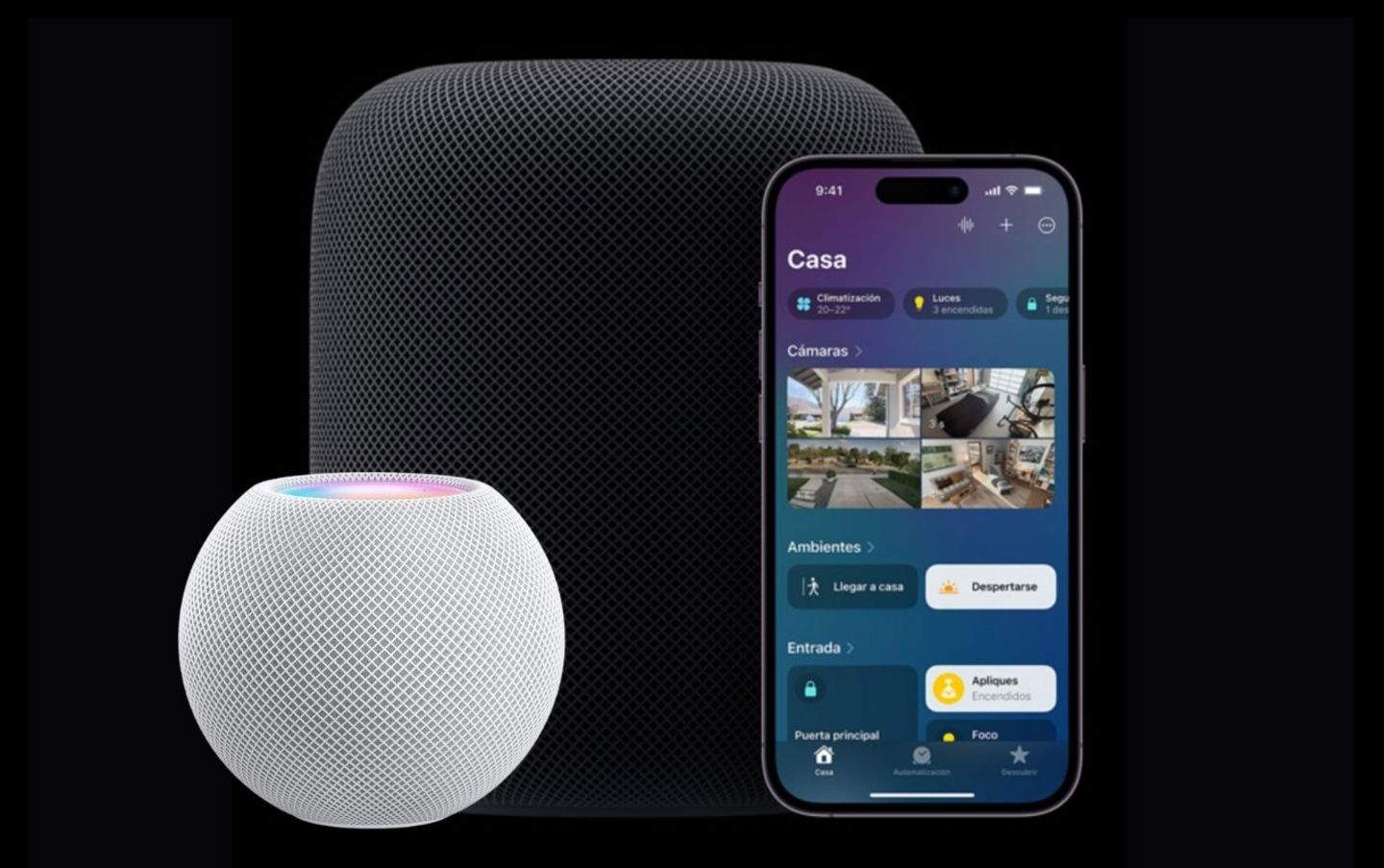 Cómo usar los sensores de temperatura y humedad en el HomePod y el HomePod mini