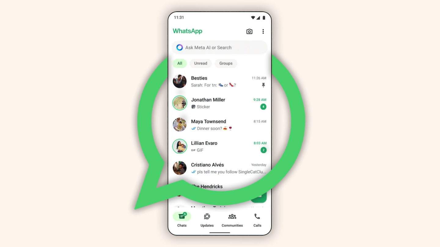 El redisseny de WhatsApp ja és completament oficial