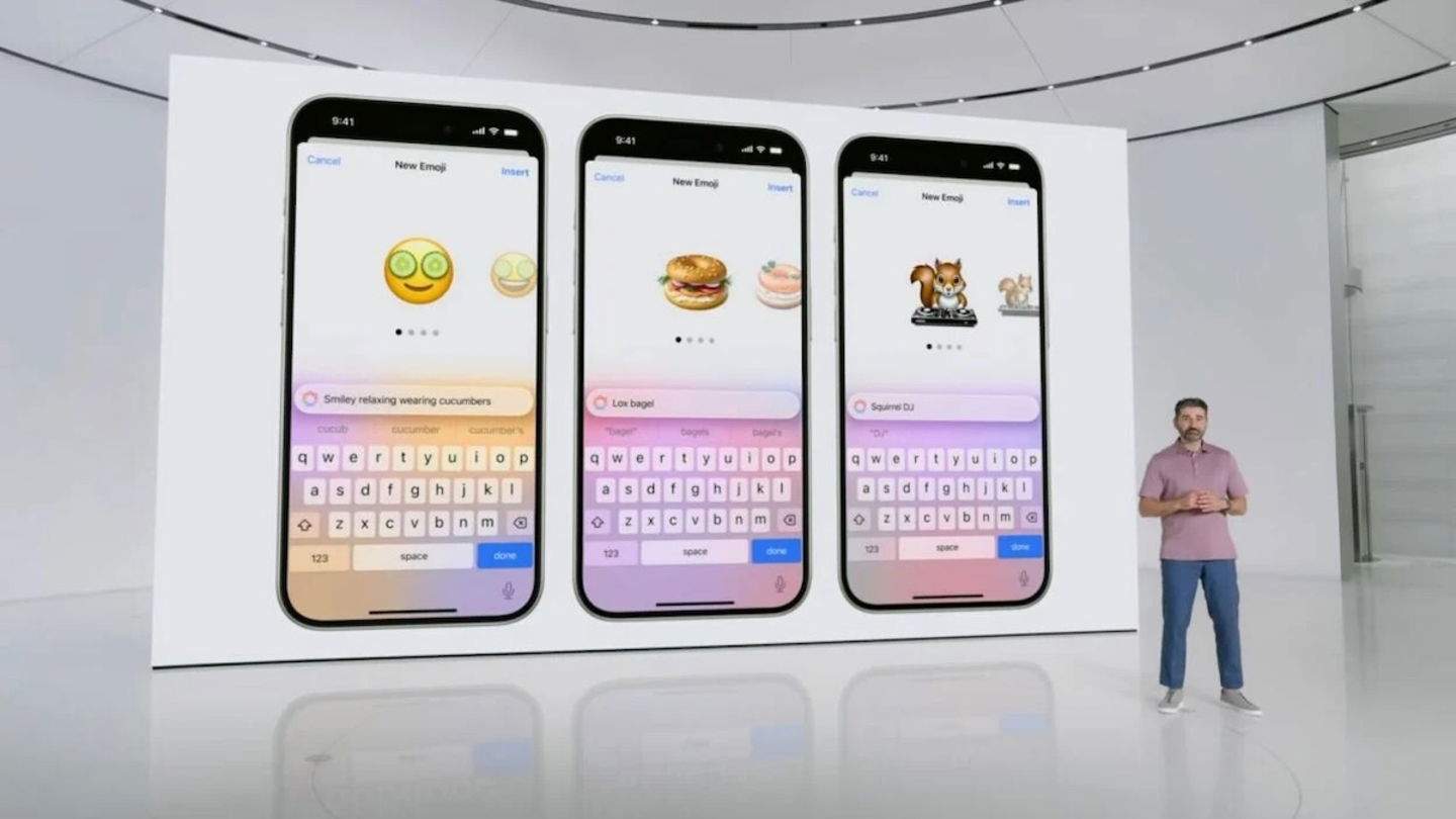 Apple explica que els Genmoji d'iOS 18 funcionen com emojis normals