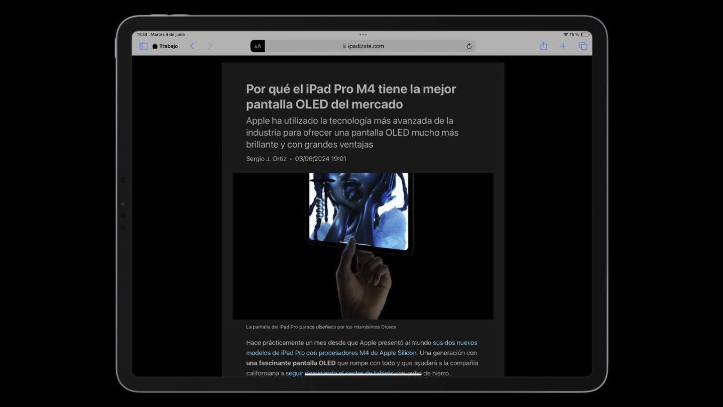 Com usar l'iPad per llegir al Safari amb més calma i sense publicitat