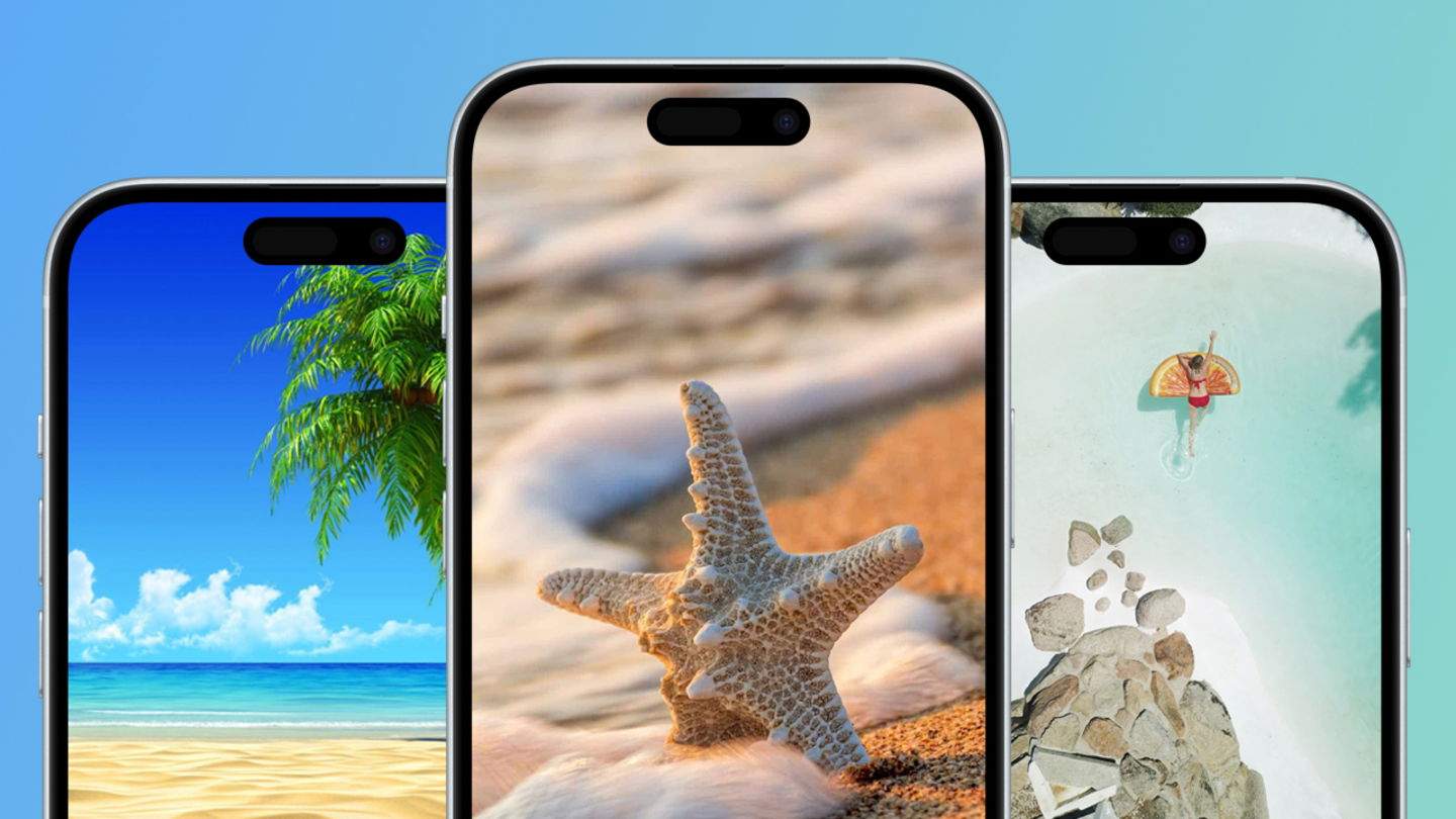 Los mejores fondos de pantalla de playas para iPhone y iPad