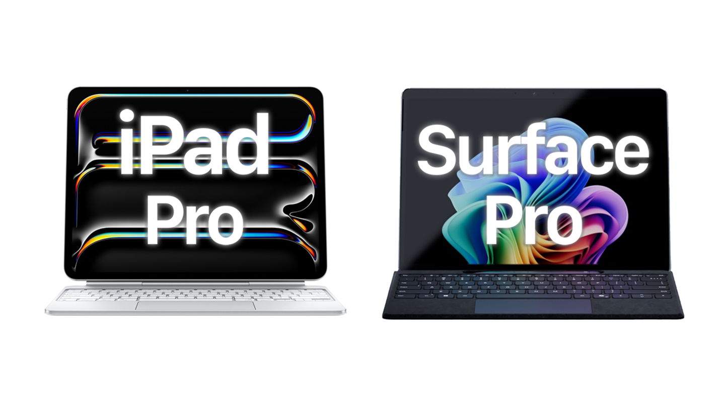 iPad Pro (M4) vs Microsoft Surface Pro: comparativa de las mejores tablets