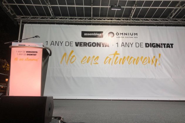 ELNACIONAL Un any presó Jordis  Barcelona Marta Lasalas