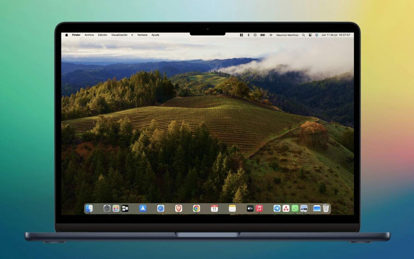 Cómo añadir espacio entre las apps del dock del Mac