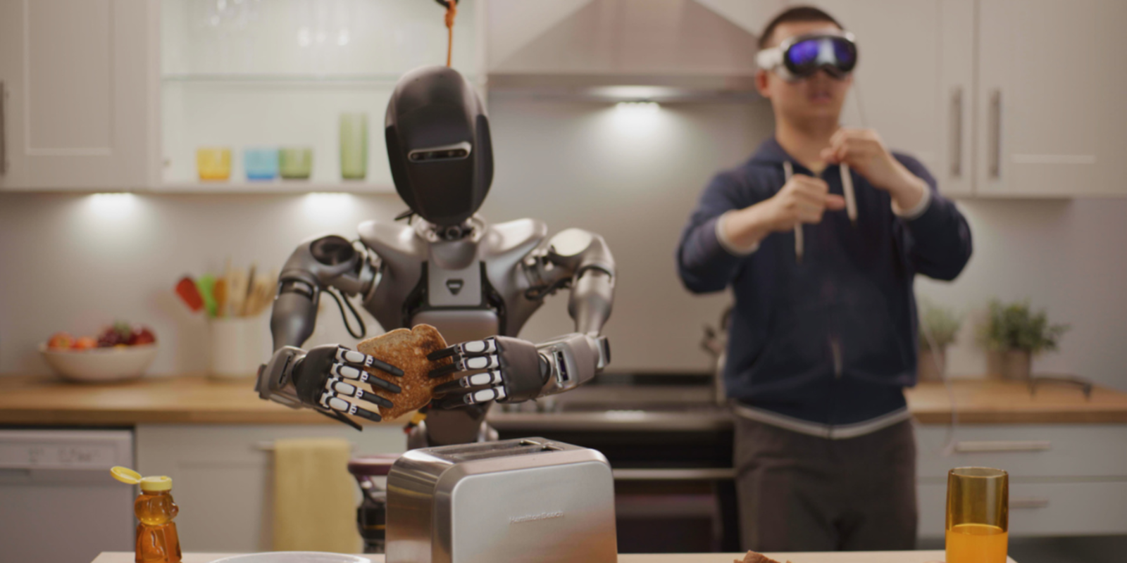 ¿Usar el Apple Vision Pro para controlar robots humanoides? Es lo que está haciendo Nvidia