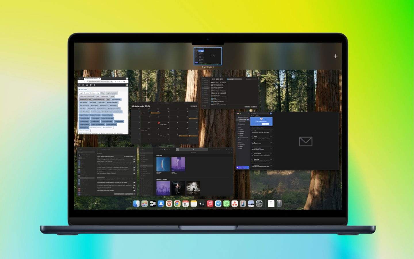 Mission Control al Mac: així pots multiplicar la teva productivitat