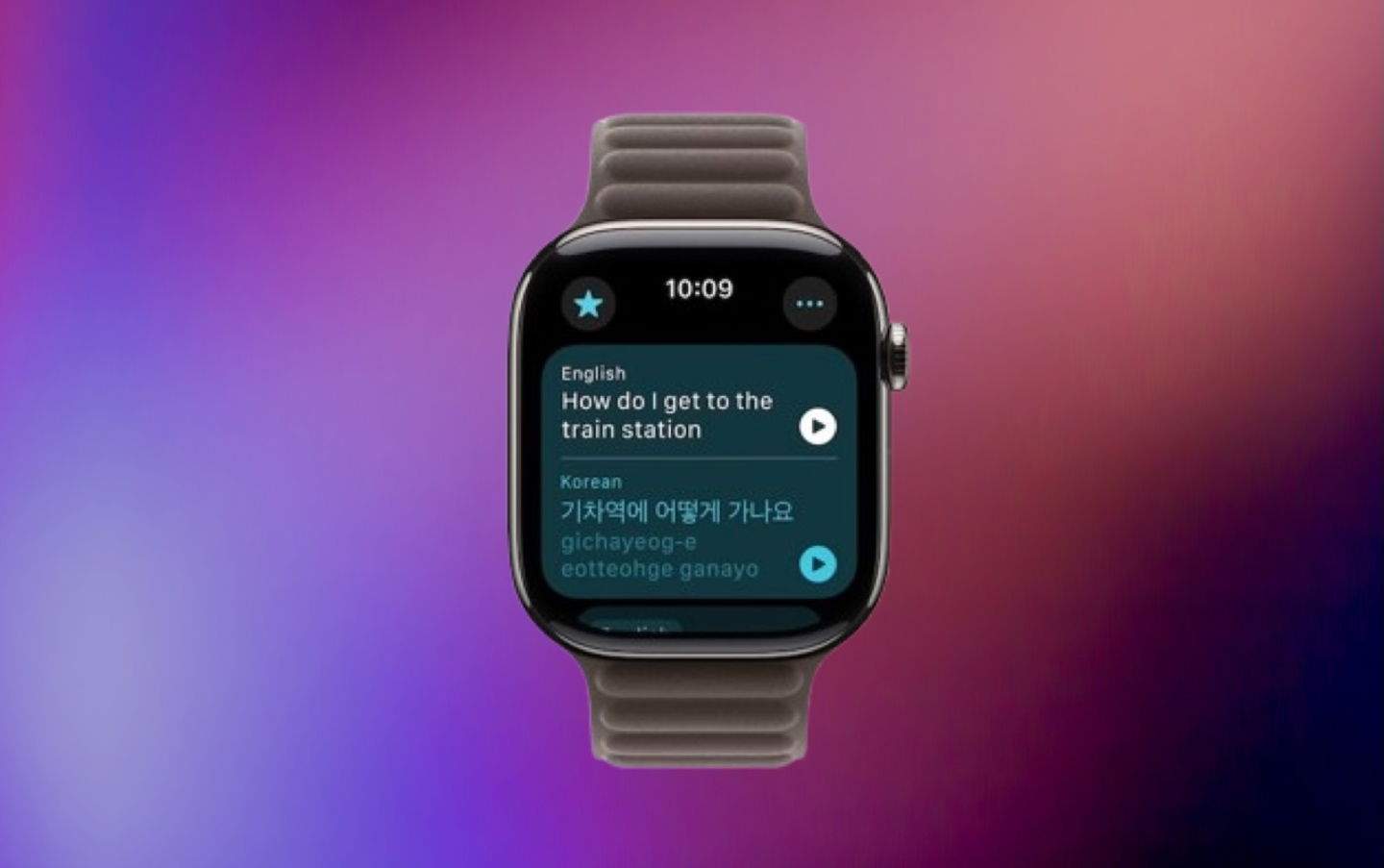Cómo traducir texto y voz desde el Apple Watch