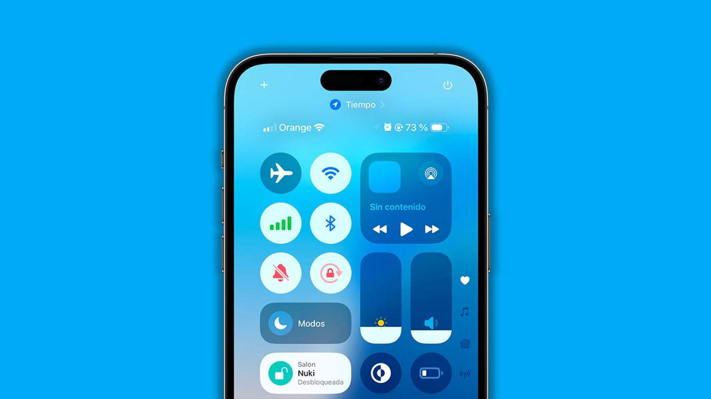 He fet aquest canvi al Centre de control d'iOS 18 i també te'l recomano
