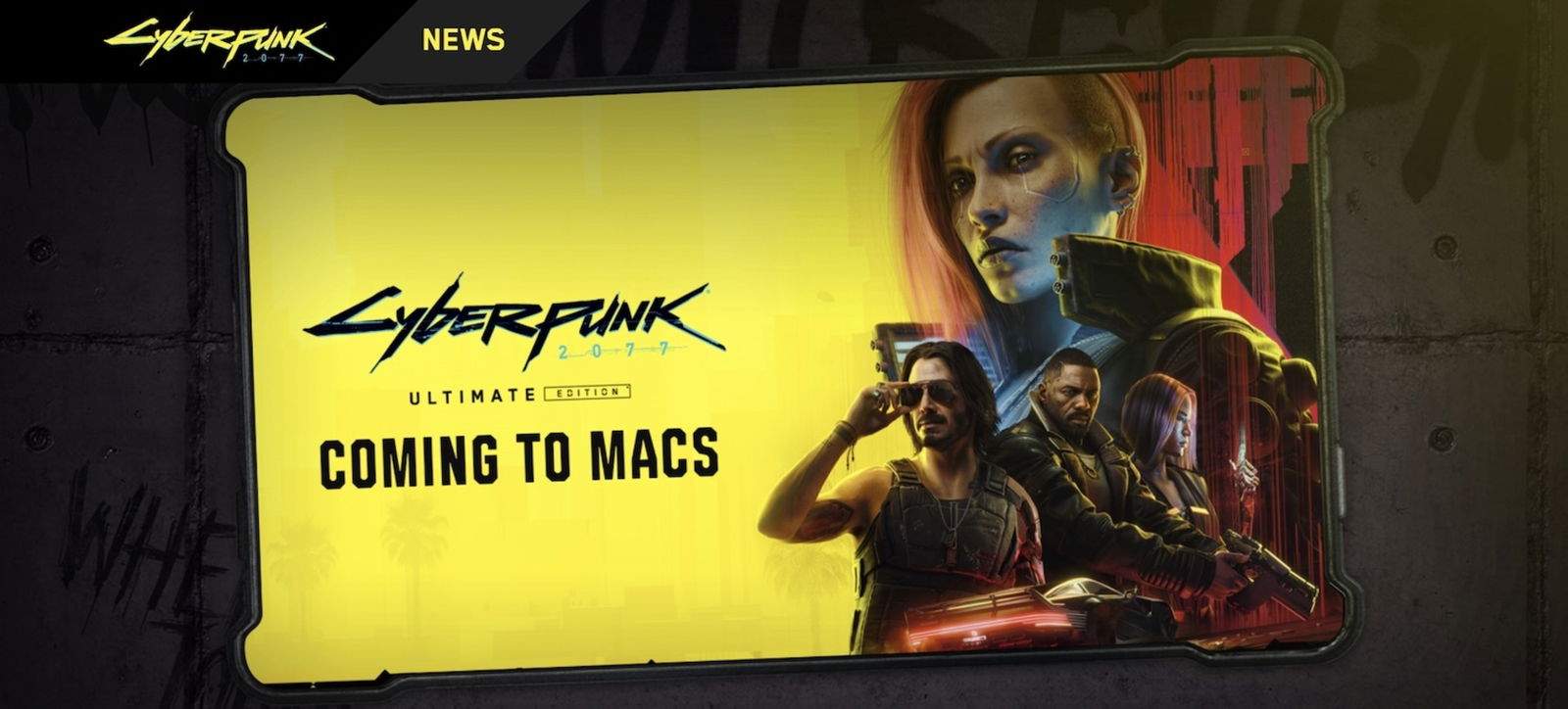 Cyberpunk 2077 llegará al Mac a comienzos de 2025