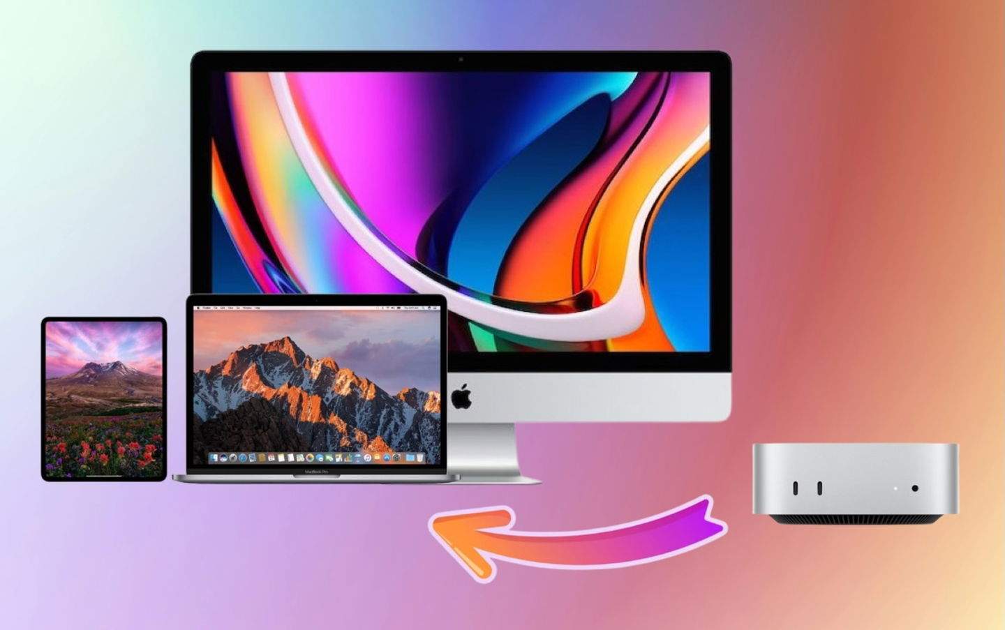 Cómo usar un iMac, un MacBook o un iPad como pantalla de un Mac