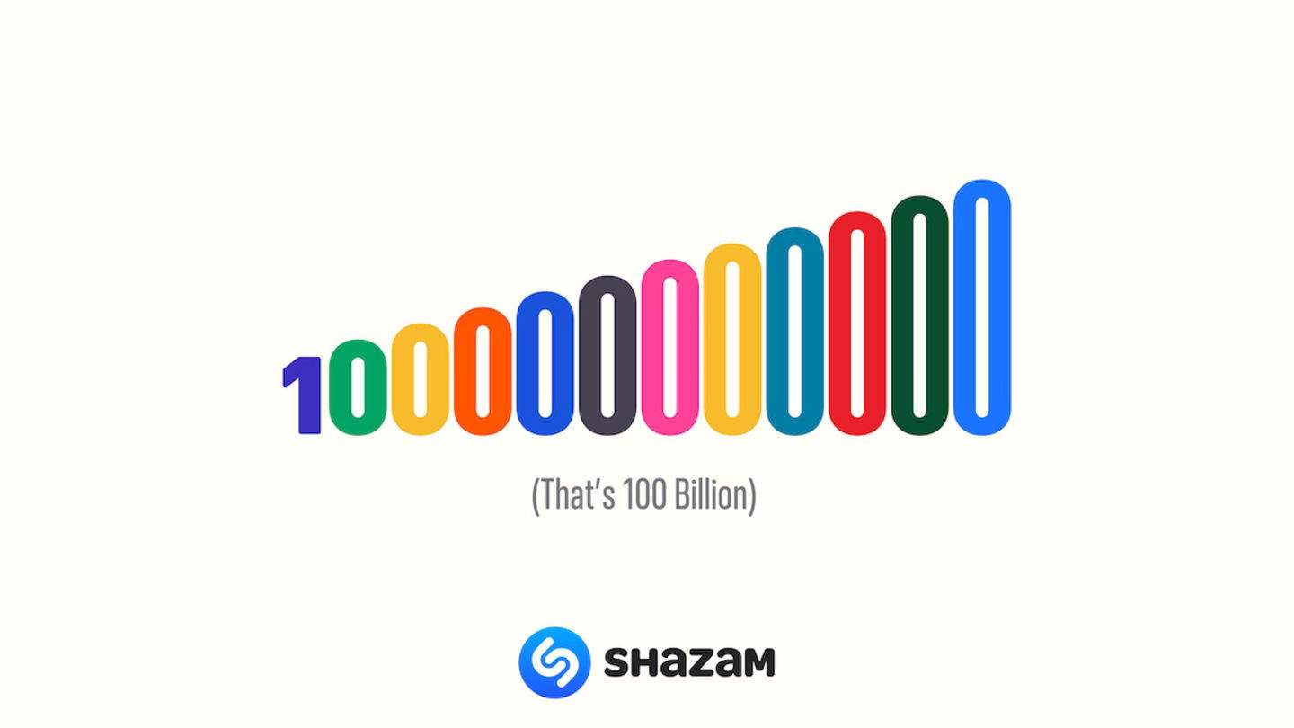 Apple anuncia que Shazam ja ha reconegut 100 mil milions de cançons