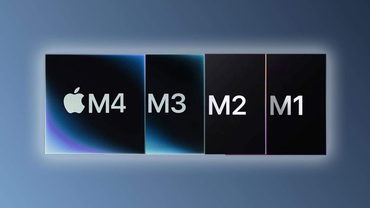 Comparativa de los chips de Apple: M1 vs M2 vs M3 vs M4 en todas sus variantes
