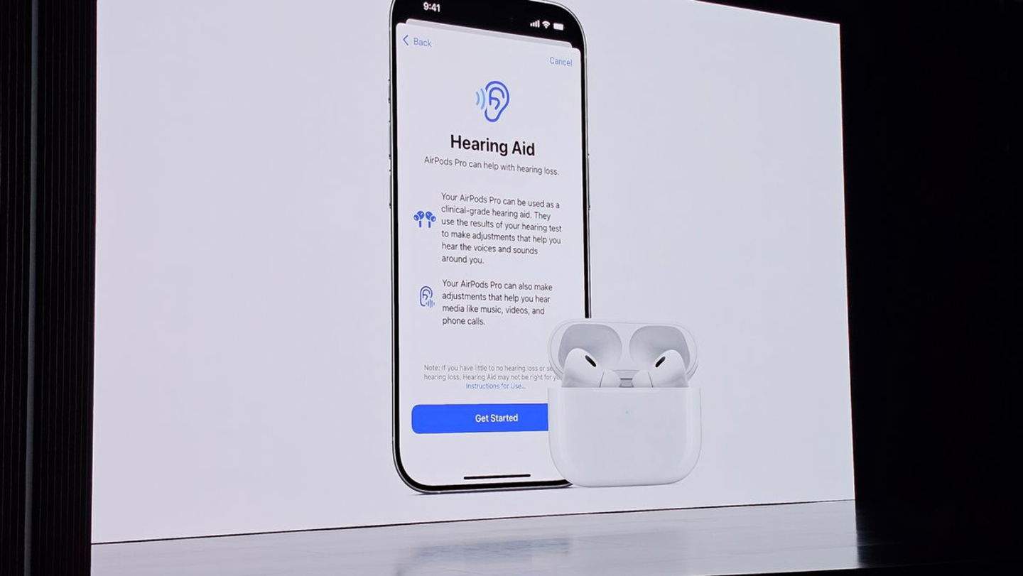iOS 18.2 porta les funcions de salut auditiva dels AirPods Pro a més països, entre ells Espanya