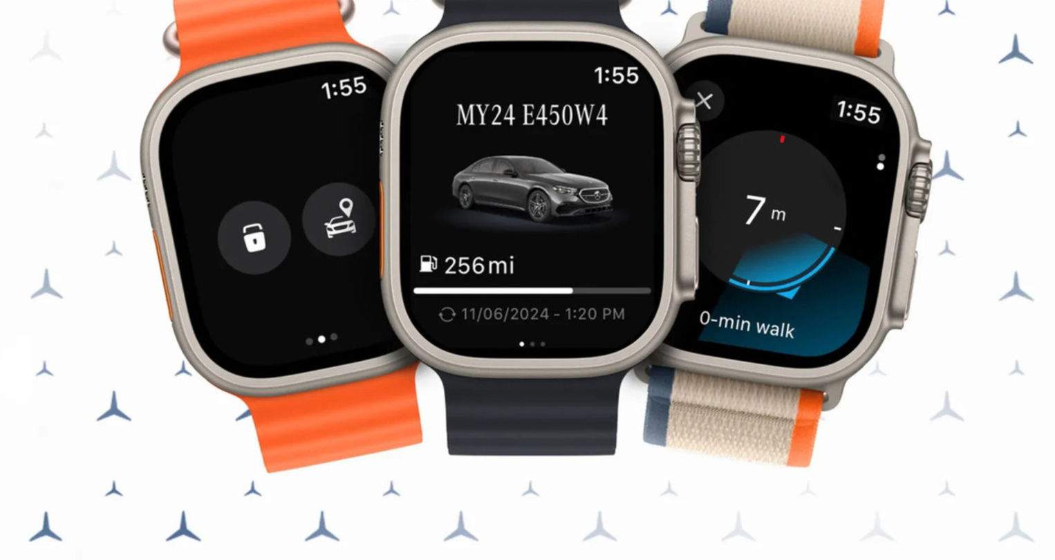 Si tens un Mercedes i un Apple Watch vas a gaudir d'aquesta app