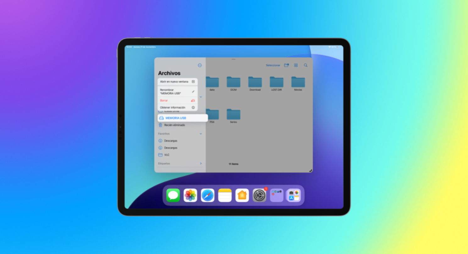 Cómo formatear un disco duro externo desde un iPhone o un iPad