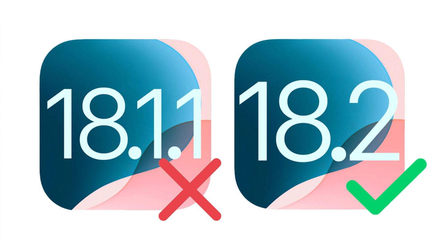 Ja només es pot instal·lar iOS 18.2, Apple deixa de signar iOS 18.1.1
