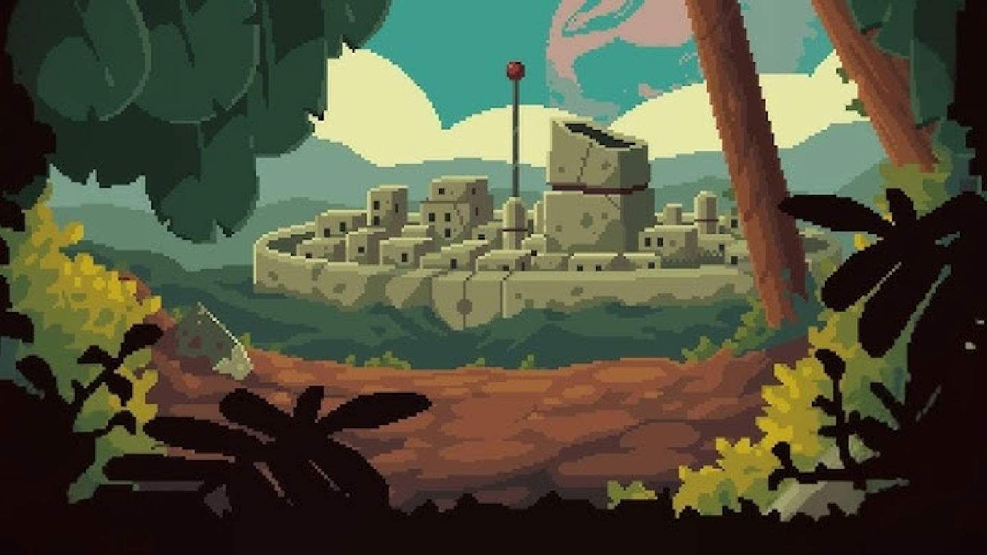 The Abandoned Planet, el seu art pixelat et teletransporta a l'era on els jocs eren jocs