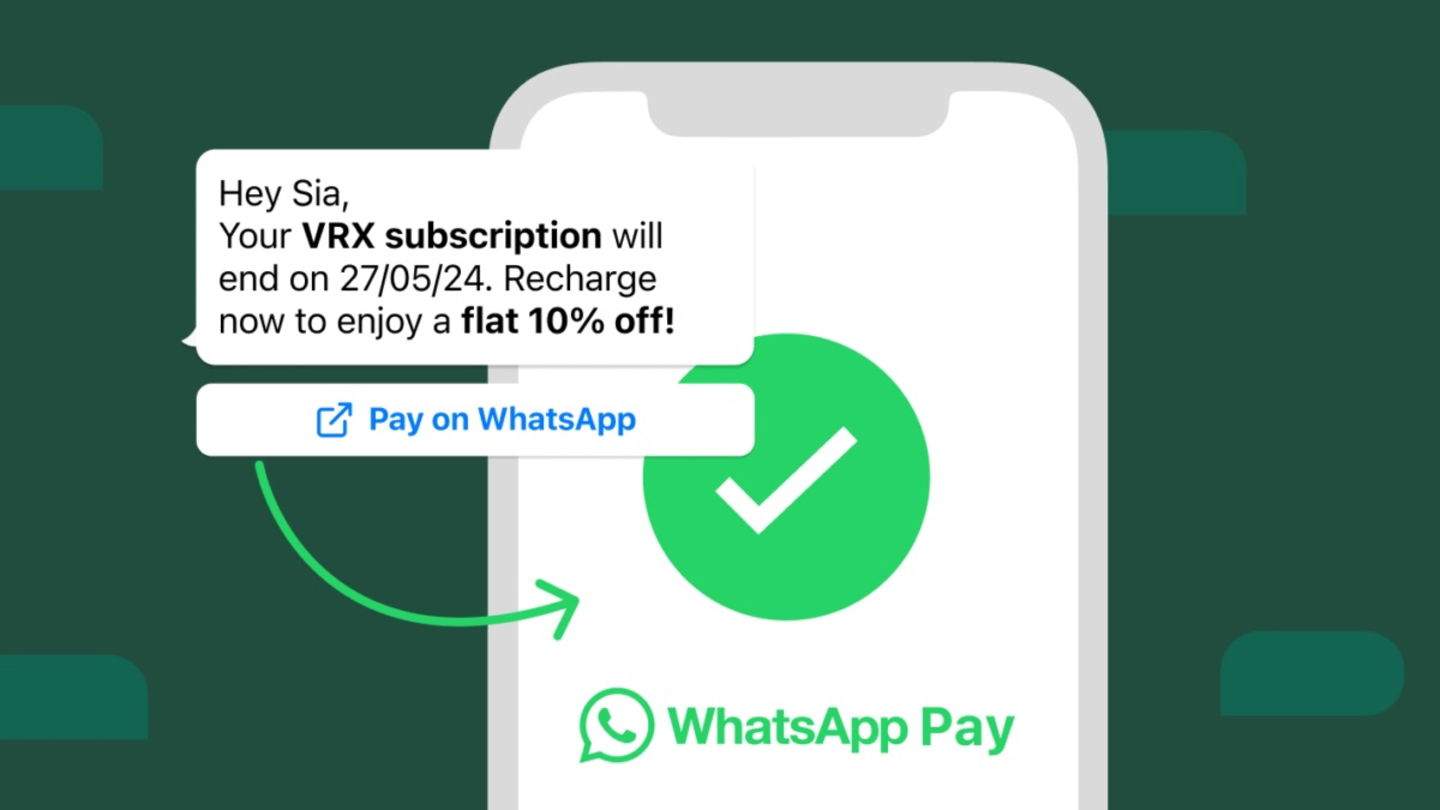 WhatsApp vol que puguis pagar des de la mateixa app