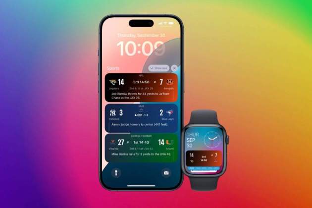 Apple Sports en iPhone y Apple Watch
