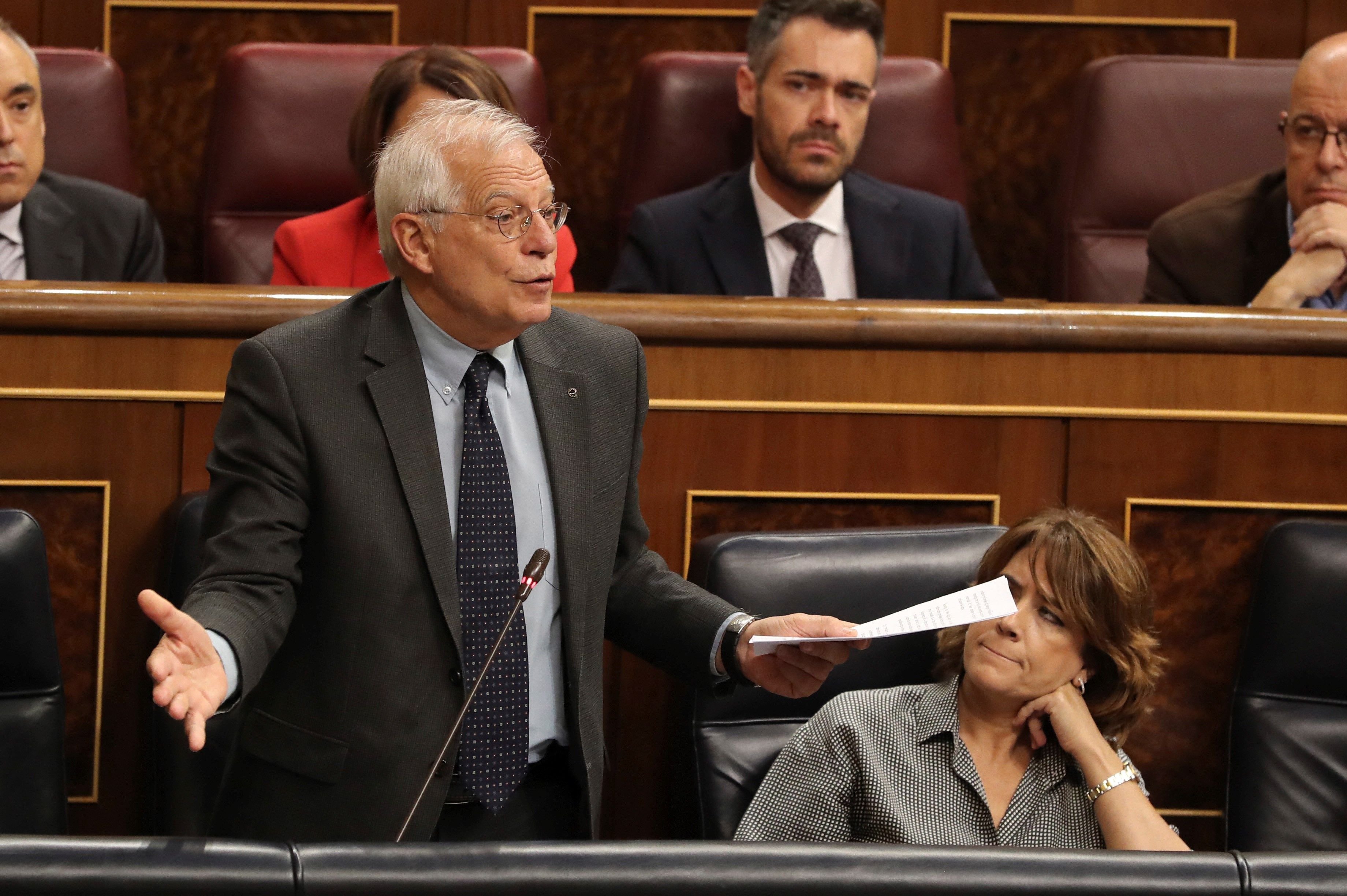 El PDeCAT propone al Congreso la reprobación del ministro Borrell