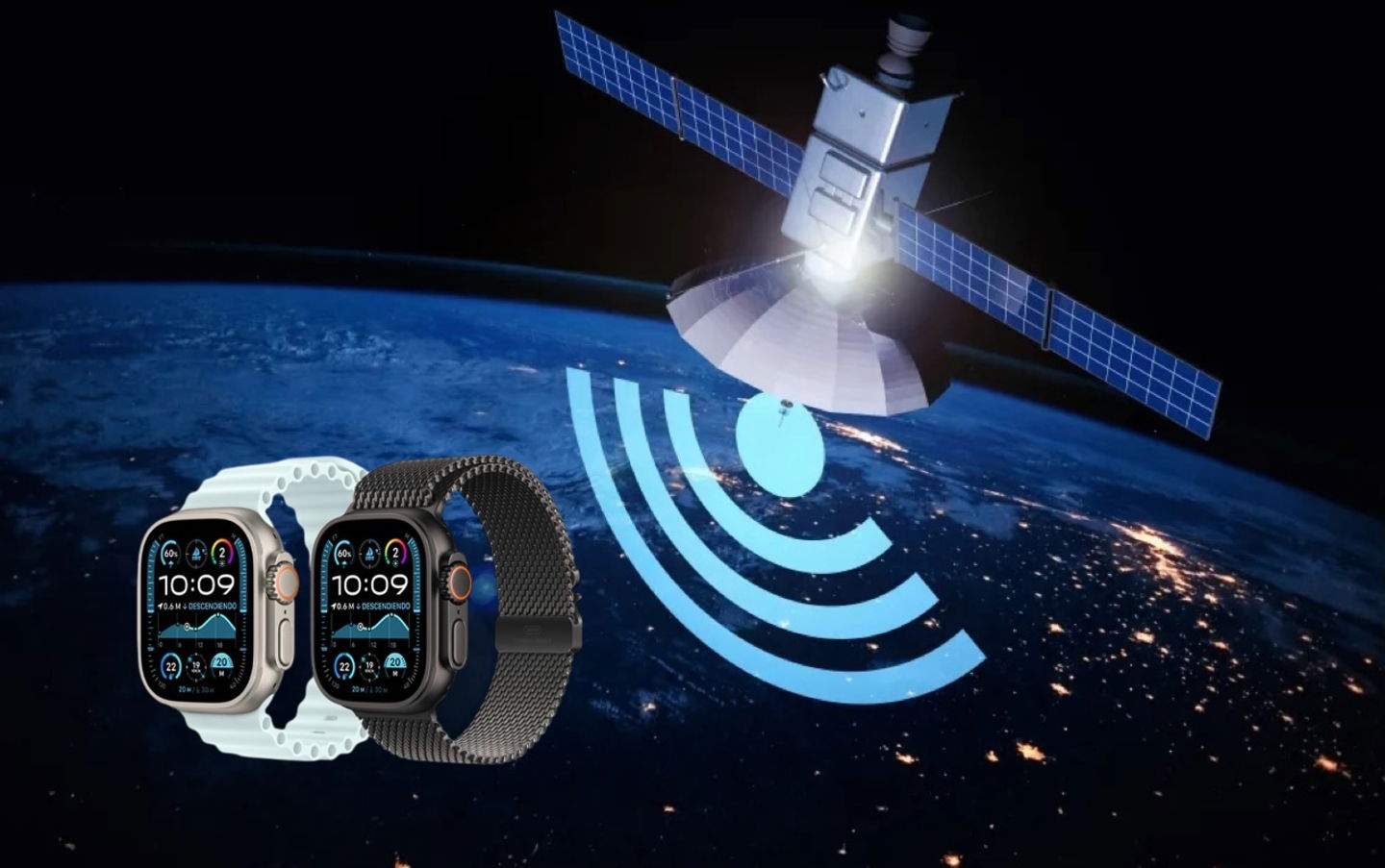 El Apple Watch Ultra 3 podrá enviar mensajes de texto sin conexión a internet