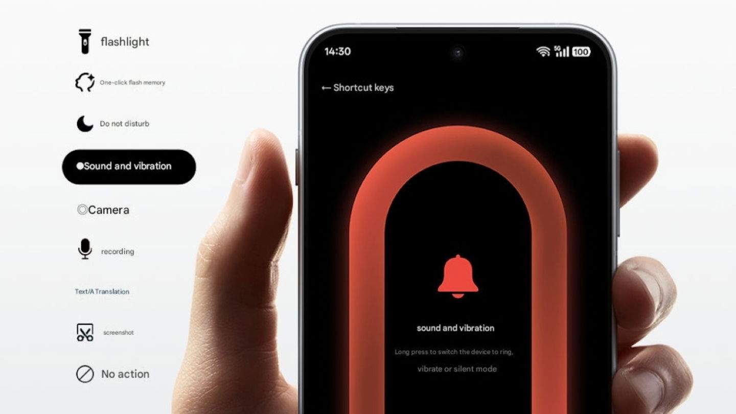 El OnePlus 13T copia descaradament el botó d'acció de l'iPhone