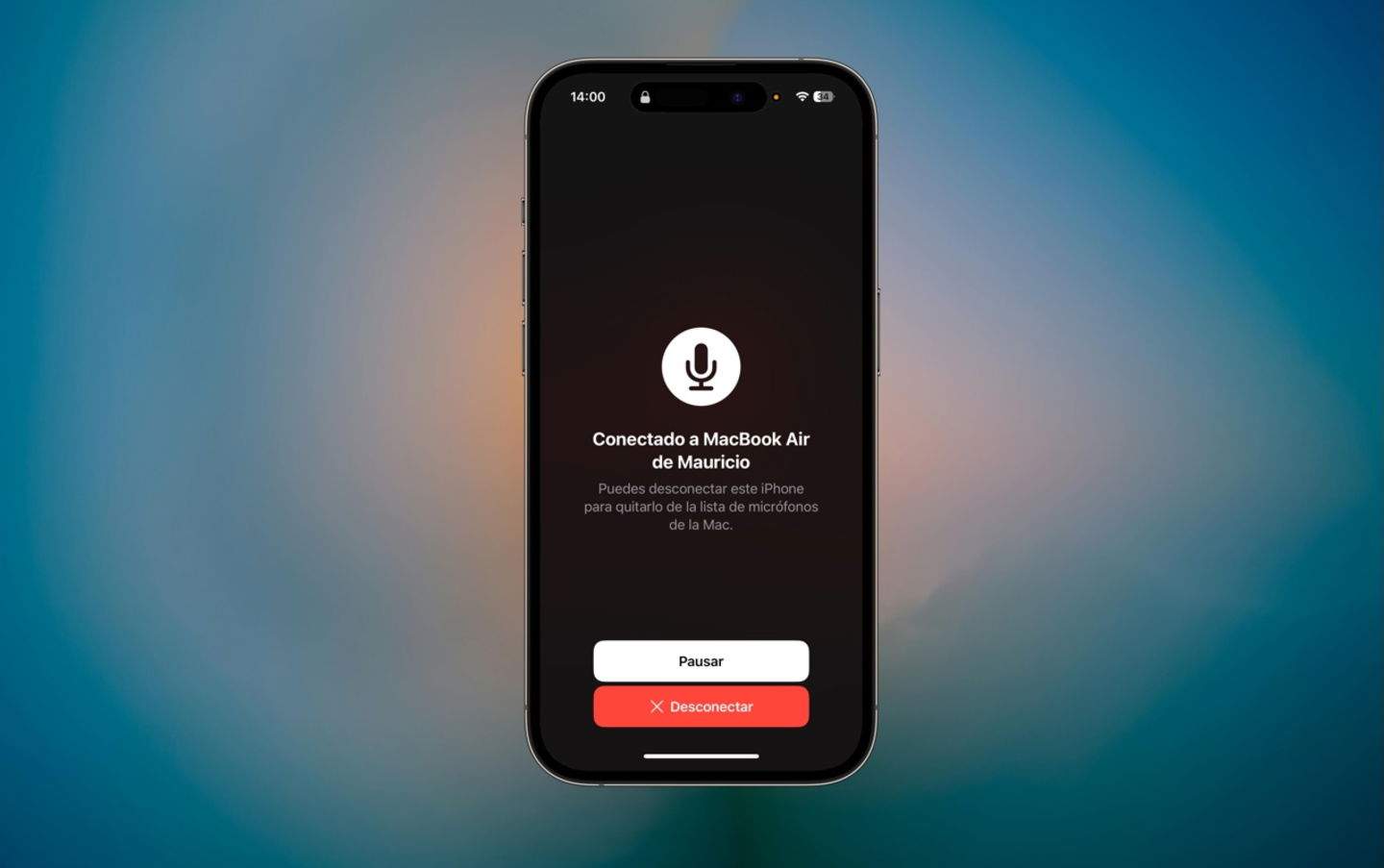 Com usar el teu iPhone com a micròfon al teu Mac
