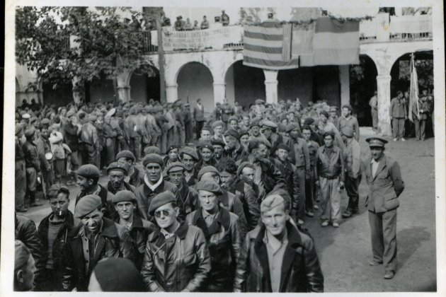 comiat brigadistes Espluga de Francolí memorial democràtic harry buckley