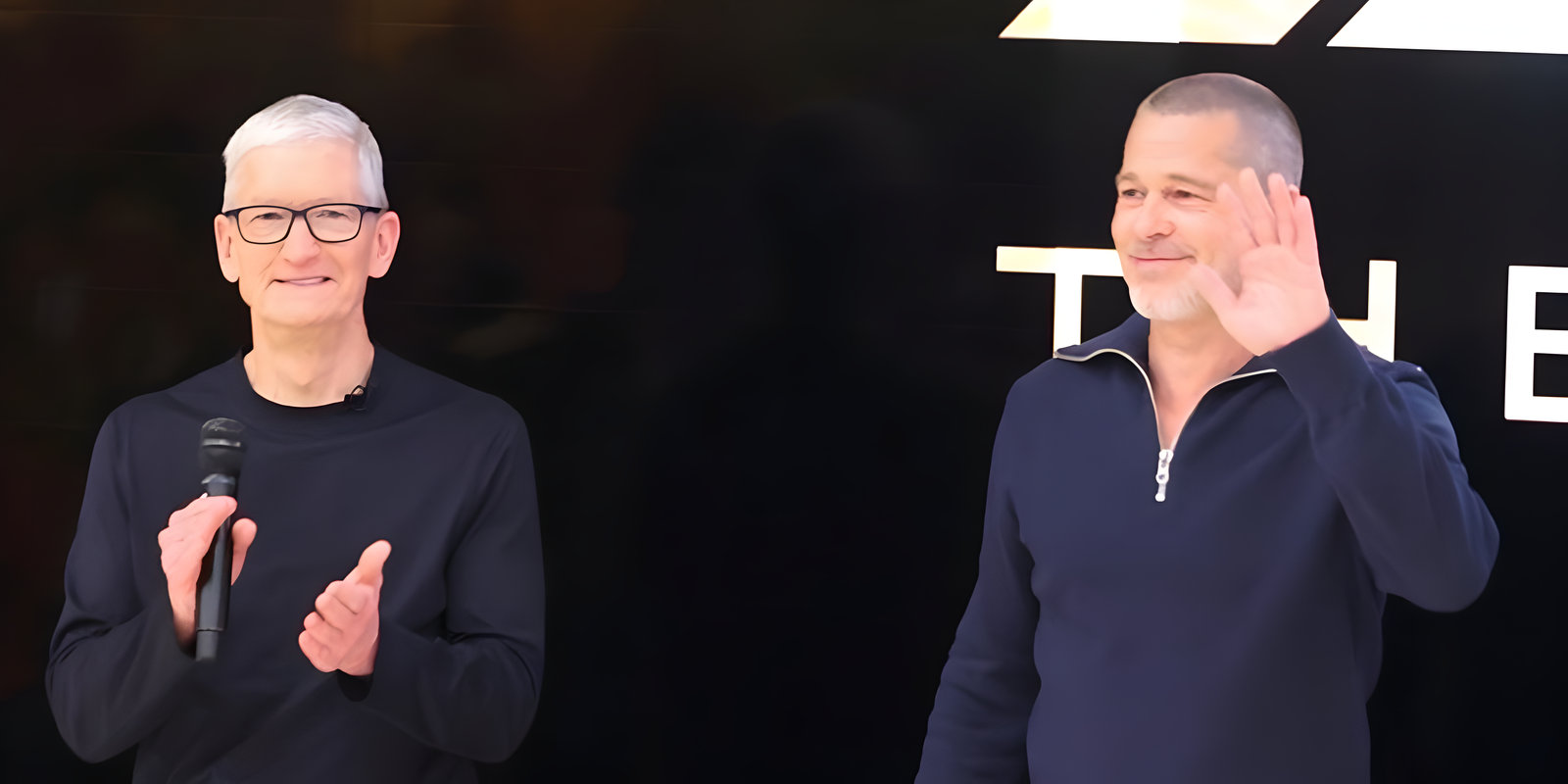 Brad Pitt i Tim Cook visiten la icònica botiga de la Cinquena Avinguda abans de l'estrena de "F1: la pel·lícula"