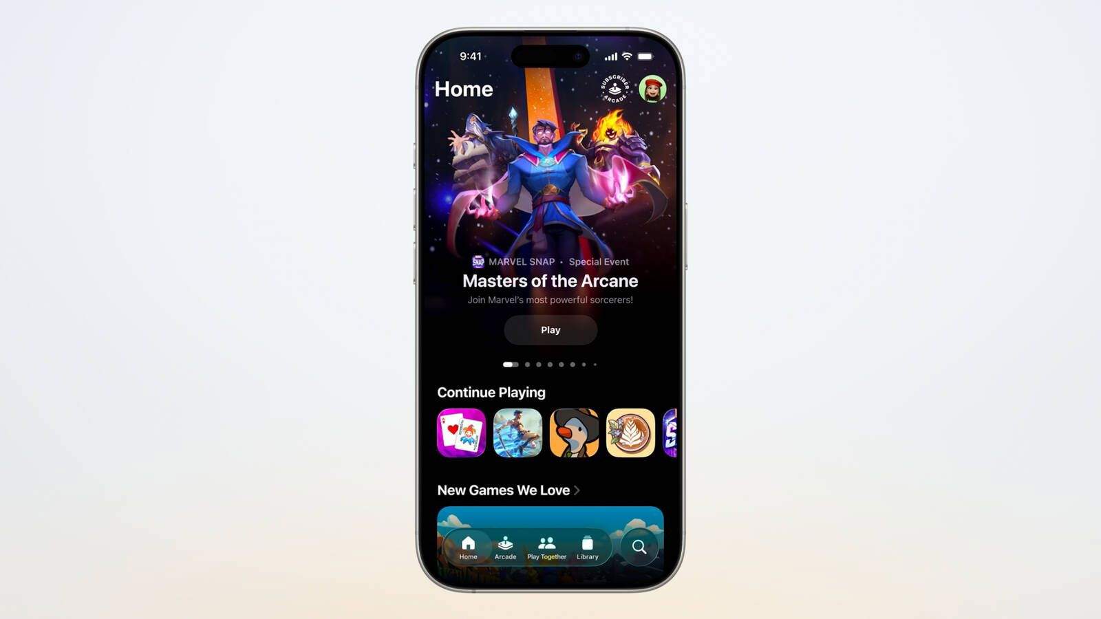 Així és la nova app Games d'Apple: tot el que podràs fer