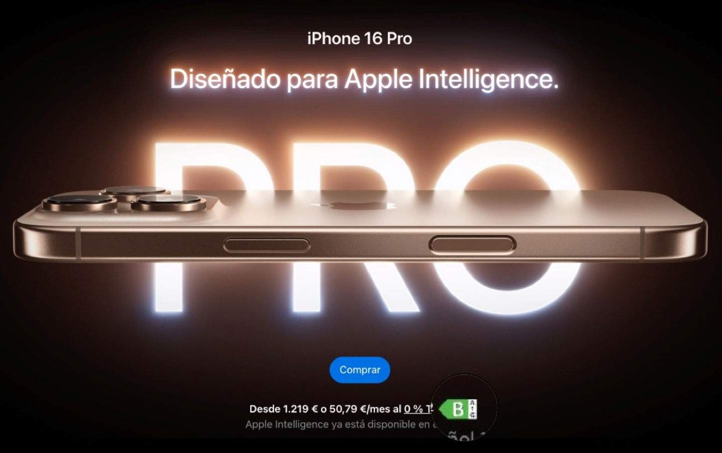 Els iPhone i iPad venuts a Europa ara mostren una etiqueta energètica: ¿què és el que significa?