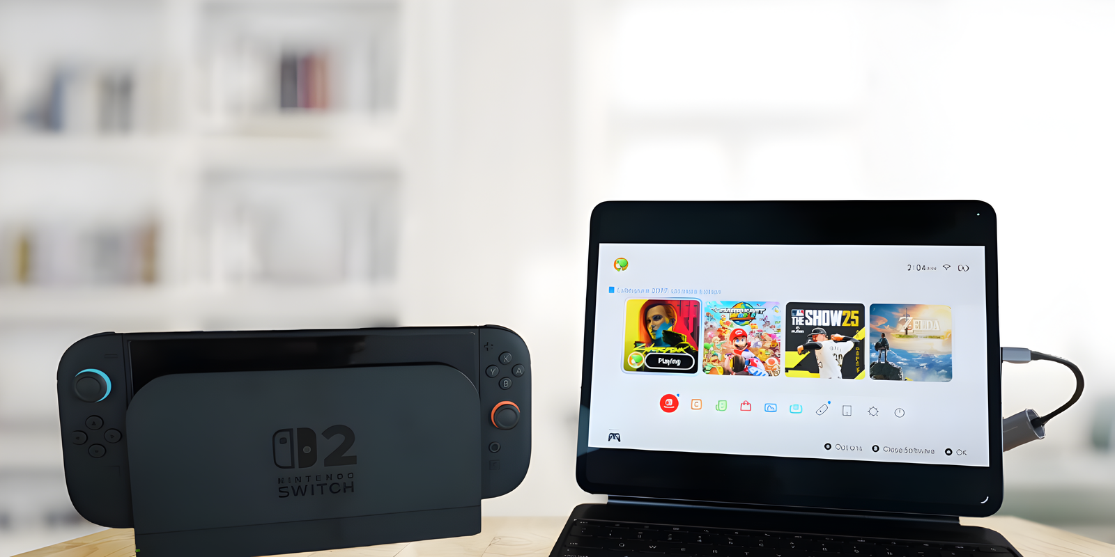Aquesta app et permet usar l'iPad com a pantalla per a la Nintendo Switch 2 (o qualsevol altra consola)