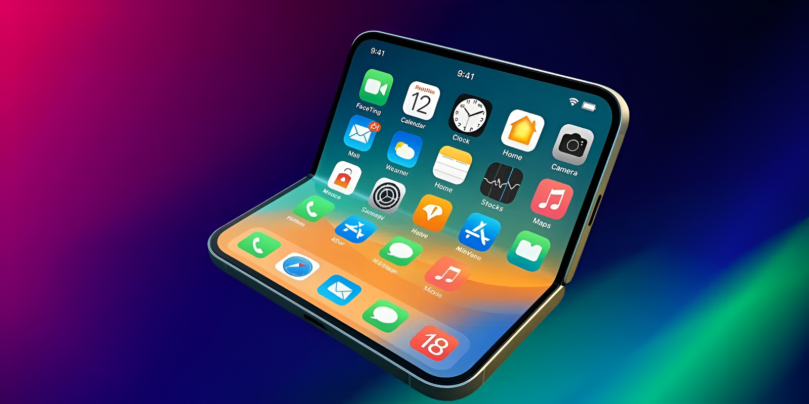 Filtran las dimensiones de la pantalla del iPhone plegable