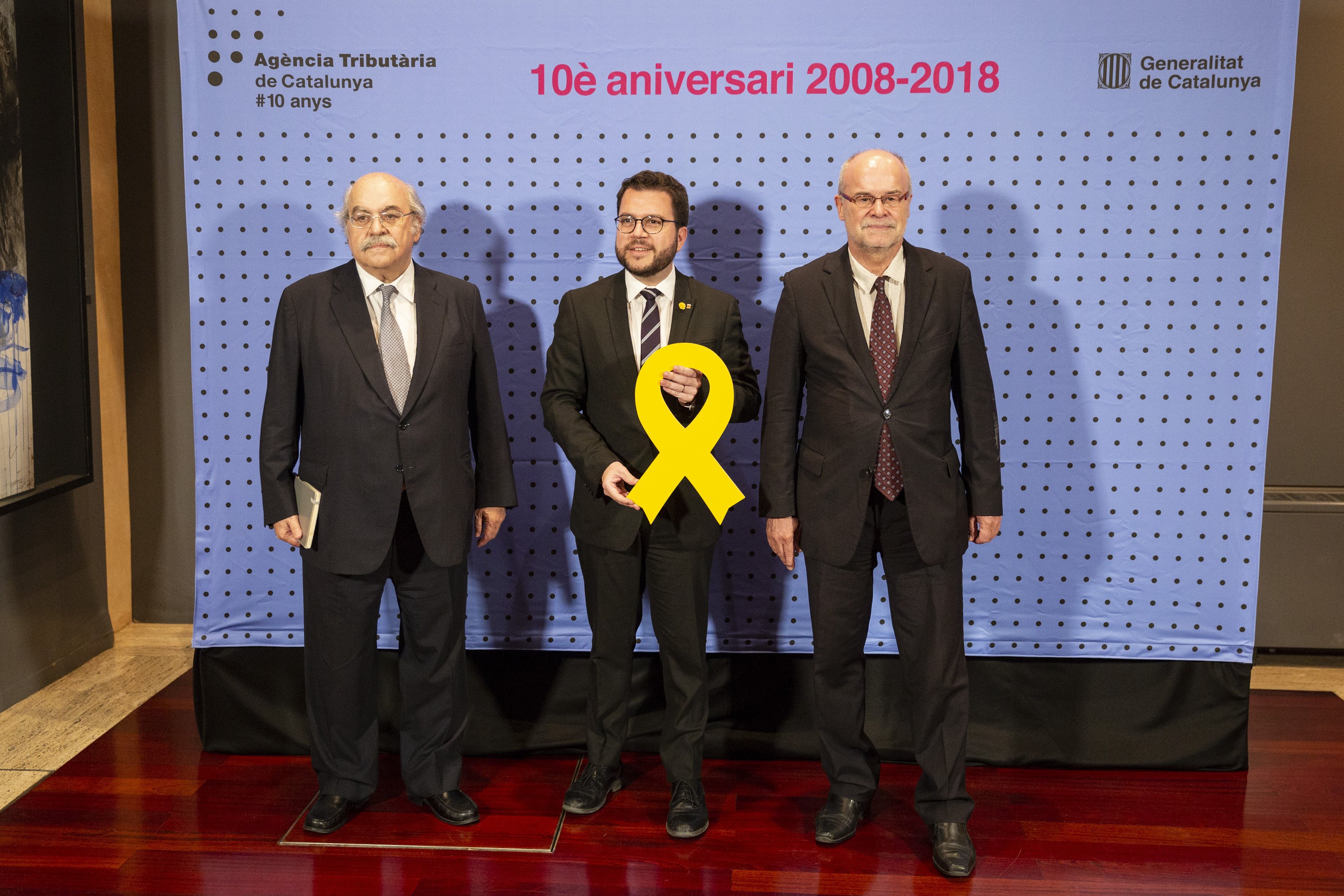 La Agencia Tributaria celebra sus 10 años marcada por la ausencia de Junqueras