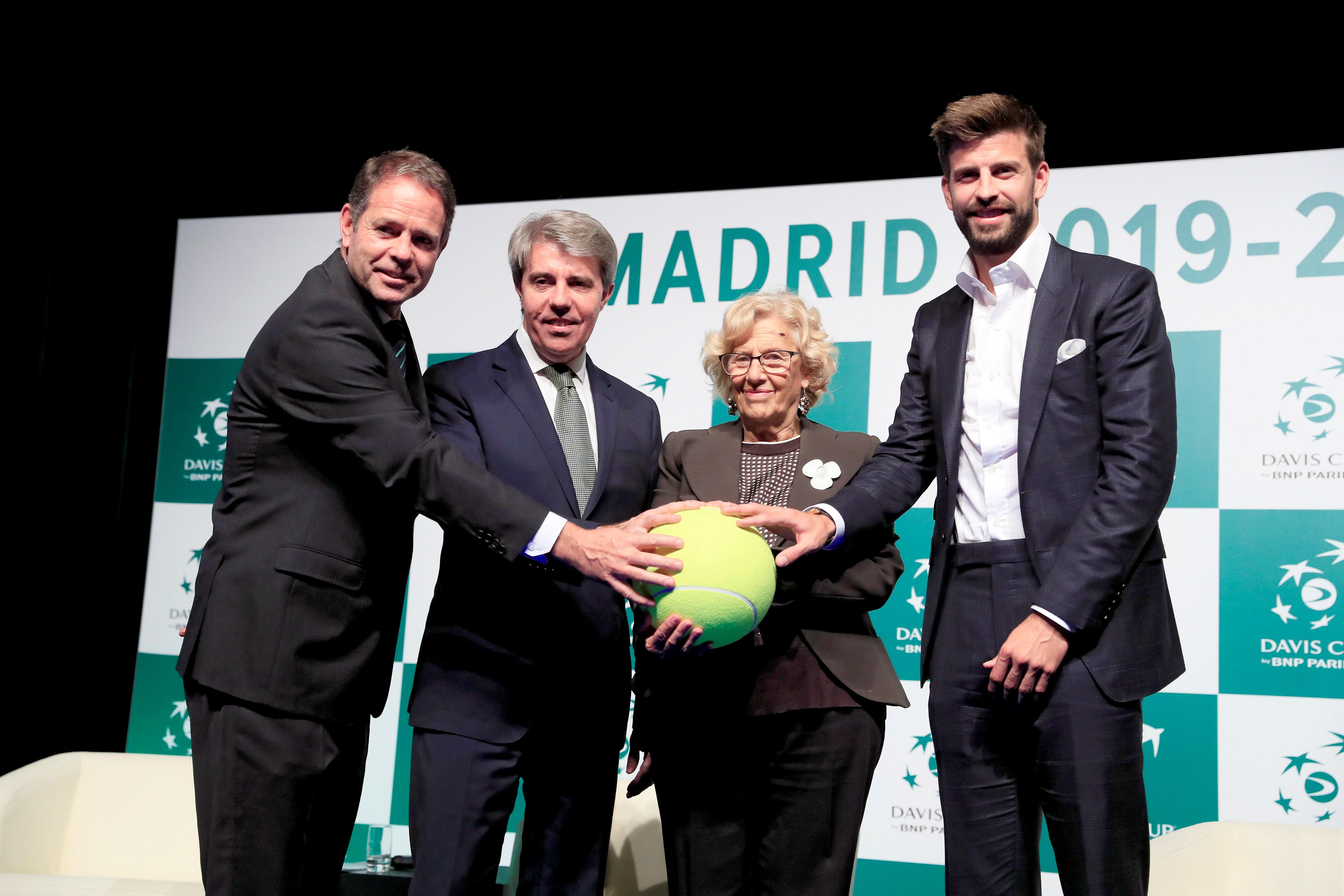 Piqué presenta la nueva Davis: "Espero que Madrid viva una semana mágica"