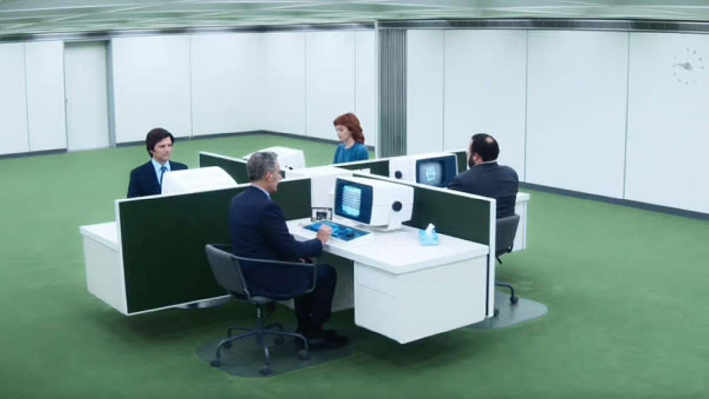 Si ets fan de Severance (Separació) al·lucinaràs amb aquest mural sobre la sèrie