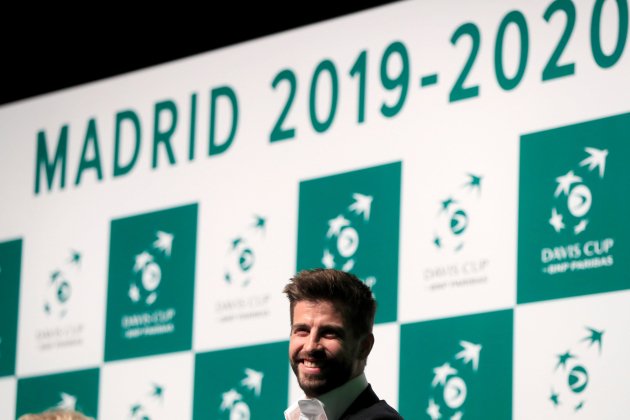 Gerard Piqué Copa Davis tenis presentación EFE