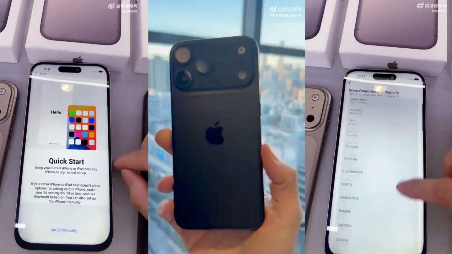 Els primers clons dels iPhone 17 ja es venen a la Xina