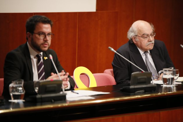 Aragones llaç groc Junqueras Mas-Colell - Sergi Alcàzar