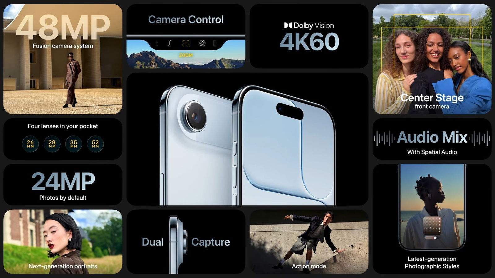 El iPhone Air es el primer iPhone con una sola cámara que incluye todas estas funciones