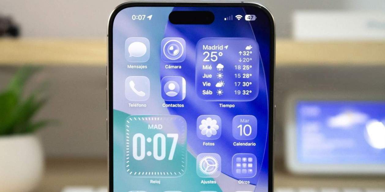 Si no te gusta el efecto Liquid Glass de iOS 26 así es como puedes ...