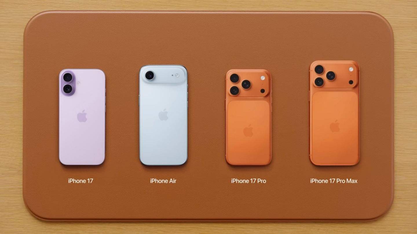Guía de compra de los nuevos iPhone: ¿cuál elegir entre iPhone 17, iPhone Air, iPhone 17 Pro y iPhone 17 Pro Max?